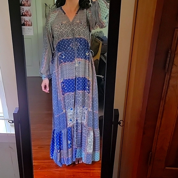 Johnny Was Kichica Aprodite Rayon Dress with Slip New With Tags